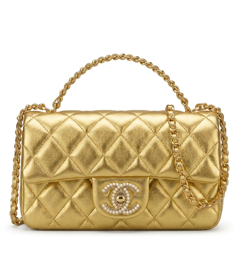 Luxury Quilted Chain Shoulder Bag