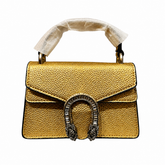 GG Monogram Mini Top Handle Bag