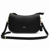 Coach Luxury Black Leather Crossbody Bag – Elegant Designer Style
