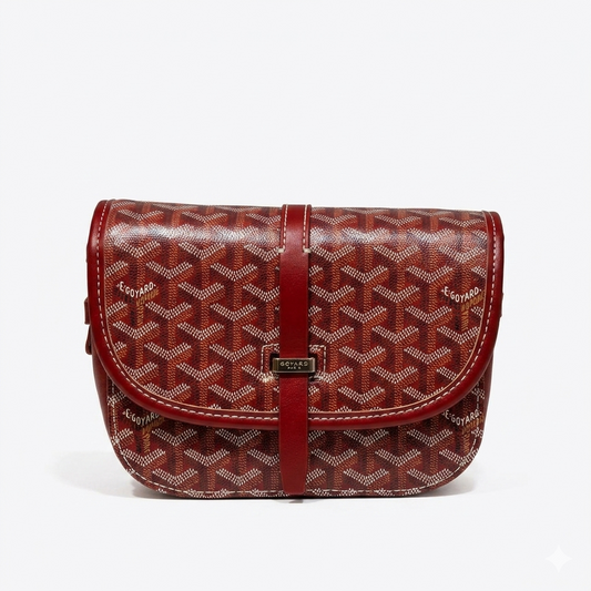 Goyard Belvedere PM Messenger Bag – Luxury Goyardine Canvas Crossbody Collection