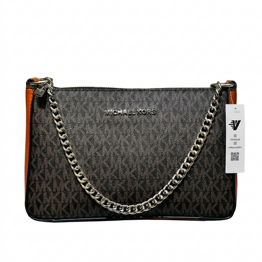 Michael Kors MK Signature Chain Shoulder Bag for Women – Premium Designer Style Handbag