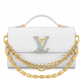LV Twist Chain Top Handle Crossbody Bag for Women – Premium Designer Style Handbag