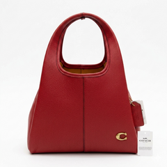 Red Coach Lana Shoulder Bag