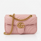 Gucci Cross Body Bag With Golden Chain | Premium Quality | 4 Colour's