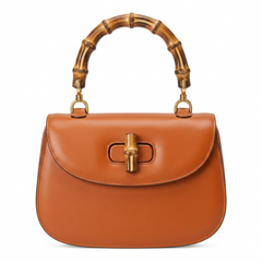 Gucci Bamboo Top Handle Bag – Premium Leather Heritage Collection