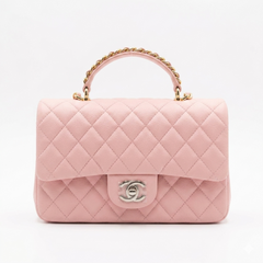Chanel Quilted Flap Bag with Top Handle – Premium Luxury Handbag for Women