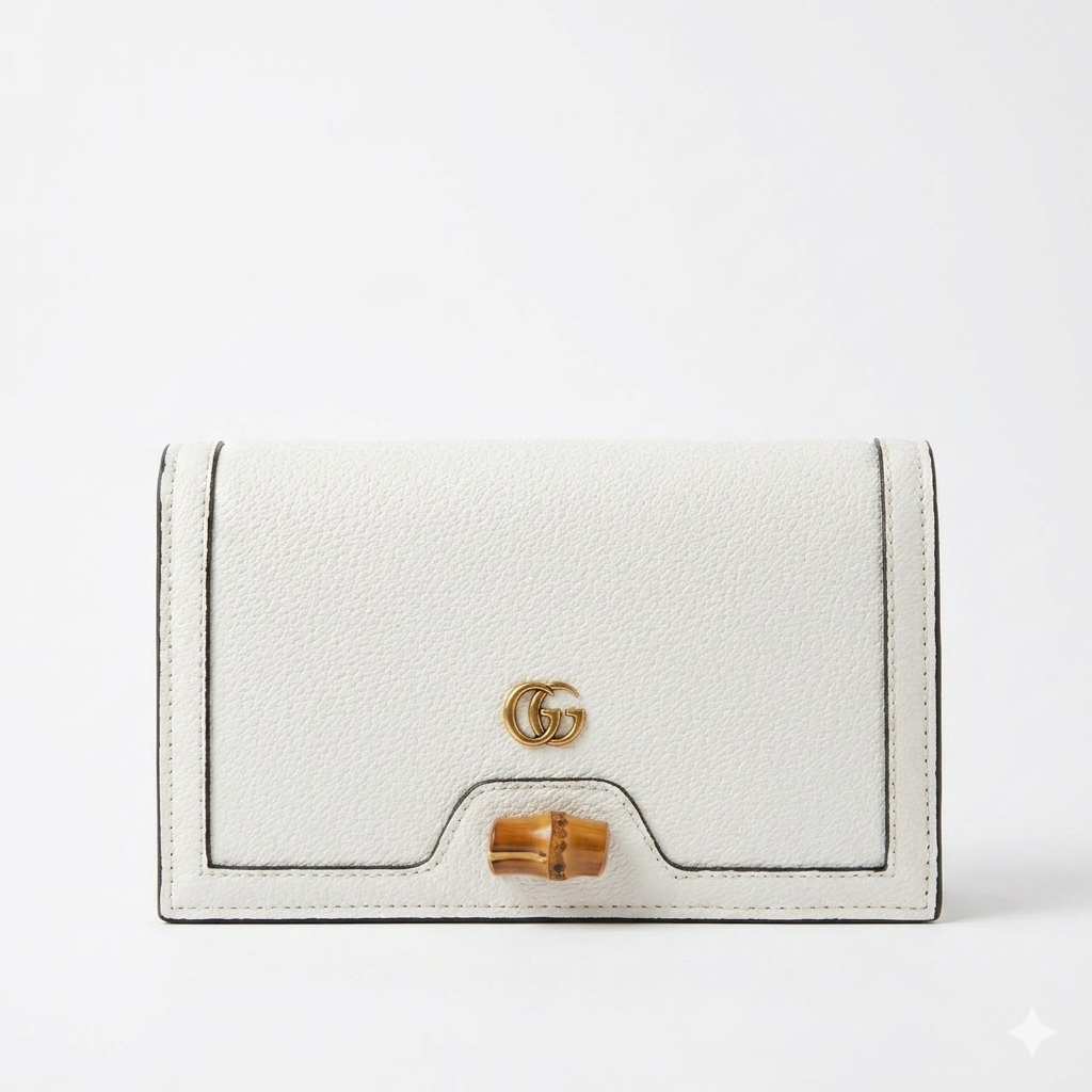 Gucci Bamboo 1947 Leather Wallet on Chain – Premium Luxury Clutch Collection