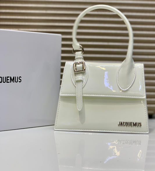 Elegant Glossy Mini Top Handle Bag for Women – Chic Fashion Handba