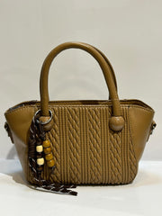 Slim Double Bag - Stylish Compact Double Compartment Handbag