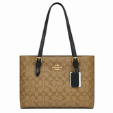 Coach Signature Canvas Tote Bag for Women