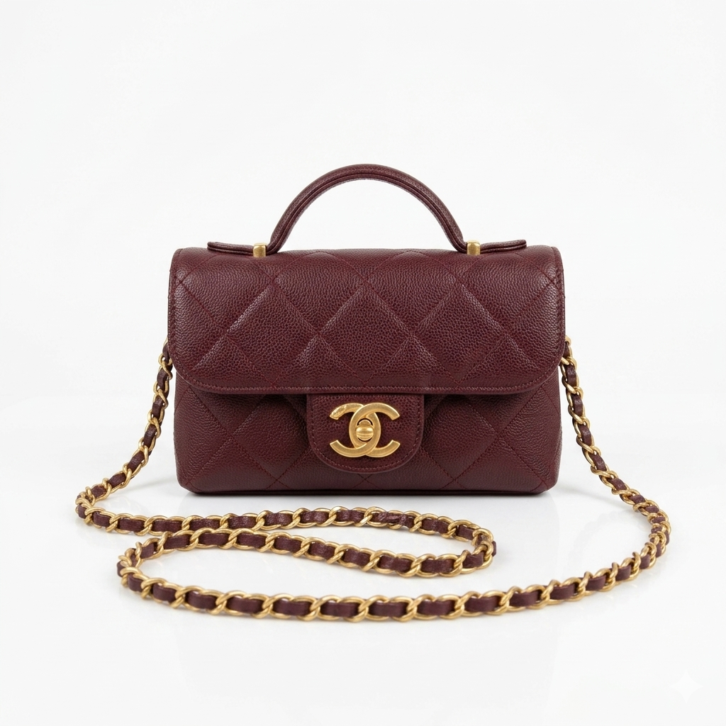 Elegant Quilted Ladies Crossbody Bag – Chanel Paris