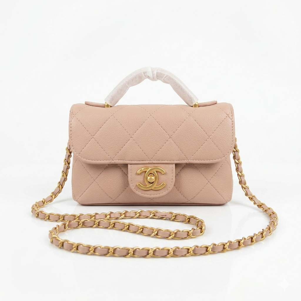 Elegant Quilted Ladies Crossbody Bag – Chanel Paris
