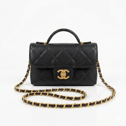 Elegant Quilted Ladies Crossbody Bag – Chanel Paris