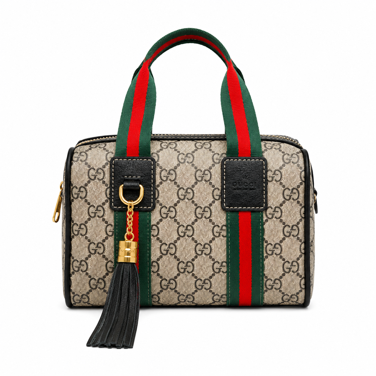 GUCCI Inspired Mini Boston Handbag for Women – Premium Monogram Shoulder & Hand Carry Bag
