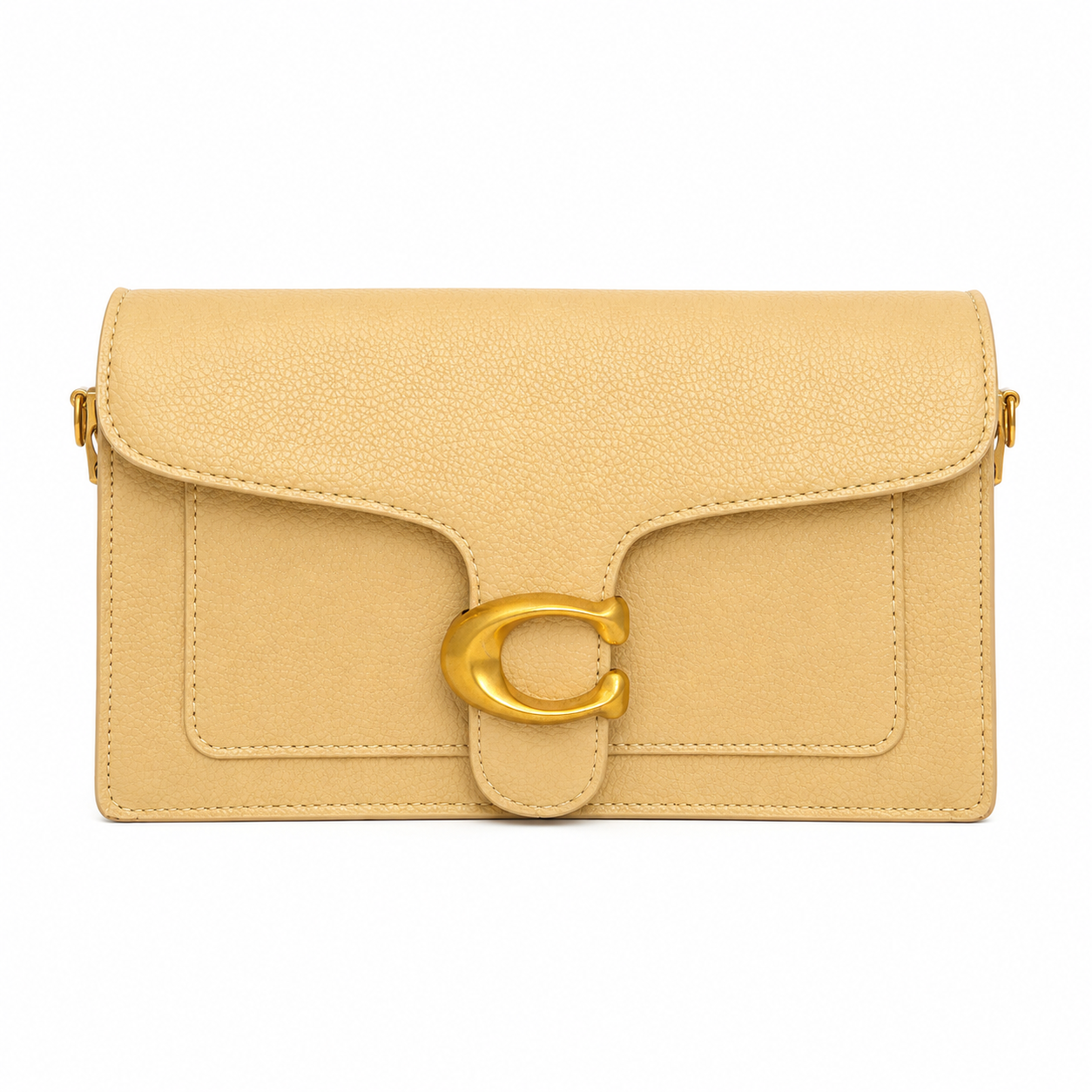 Coach Tabby Signature Canvas Wallet on Chain for Women – Leather Crossbody Clutch