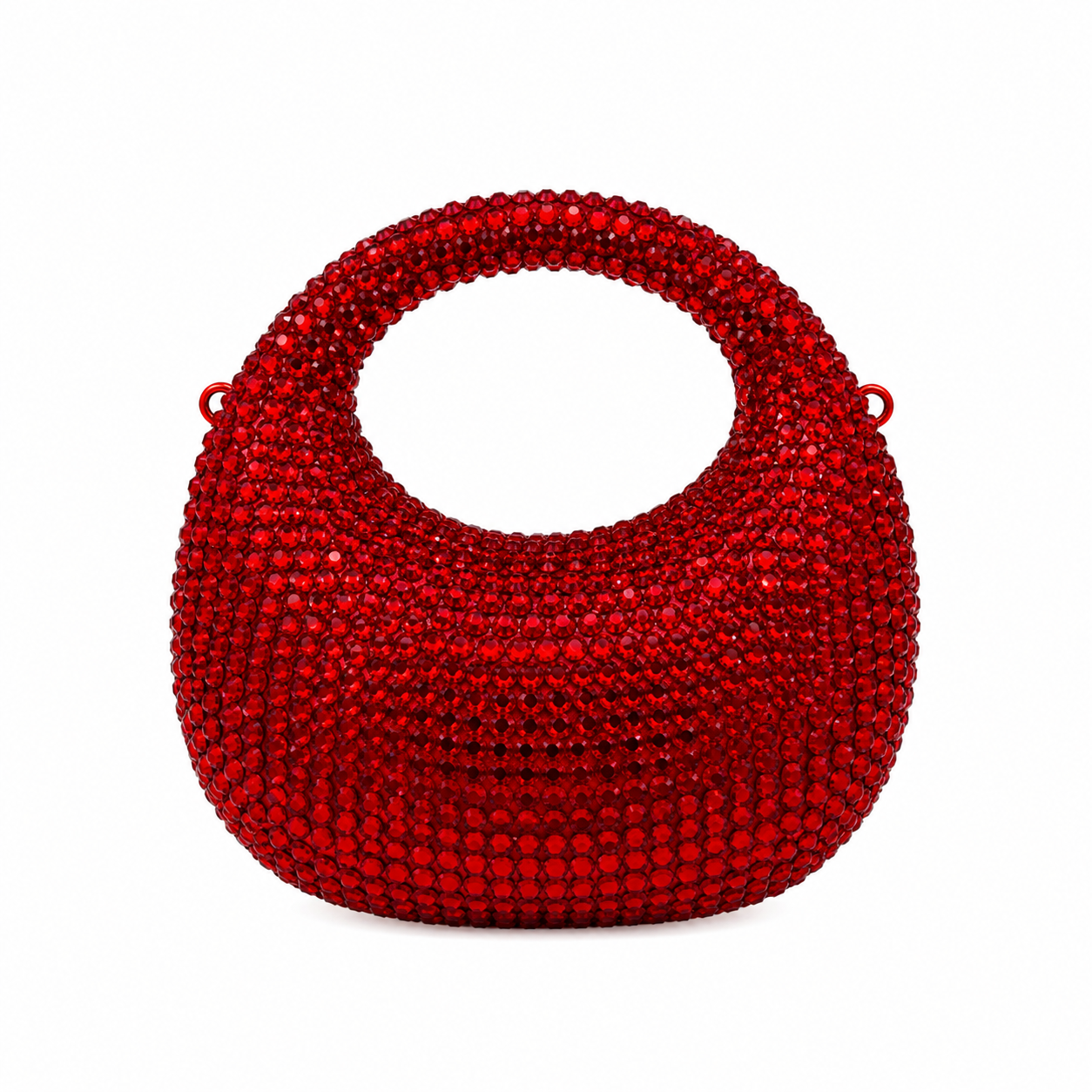Exquisite Crystal Studded Evening Clutch Bag - Premium Rhinestone Party Handbag