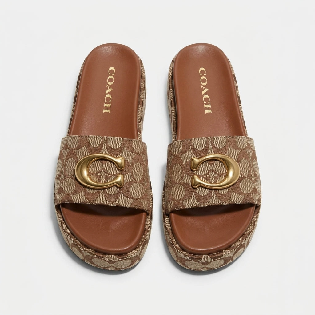 Coach Slide Sandals - Stylish Designer Casual Footwear