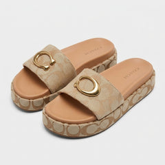 Coach Slide Sandals - Stylish Designer Casual Footwear