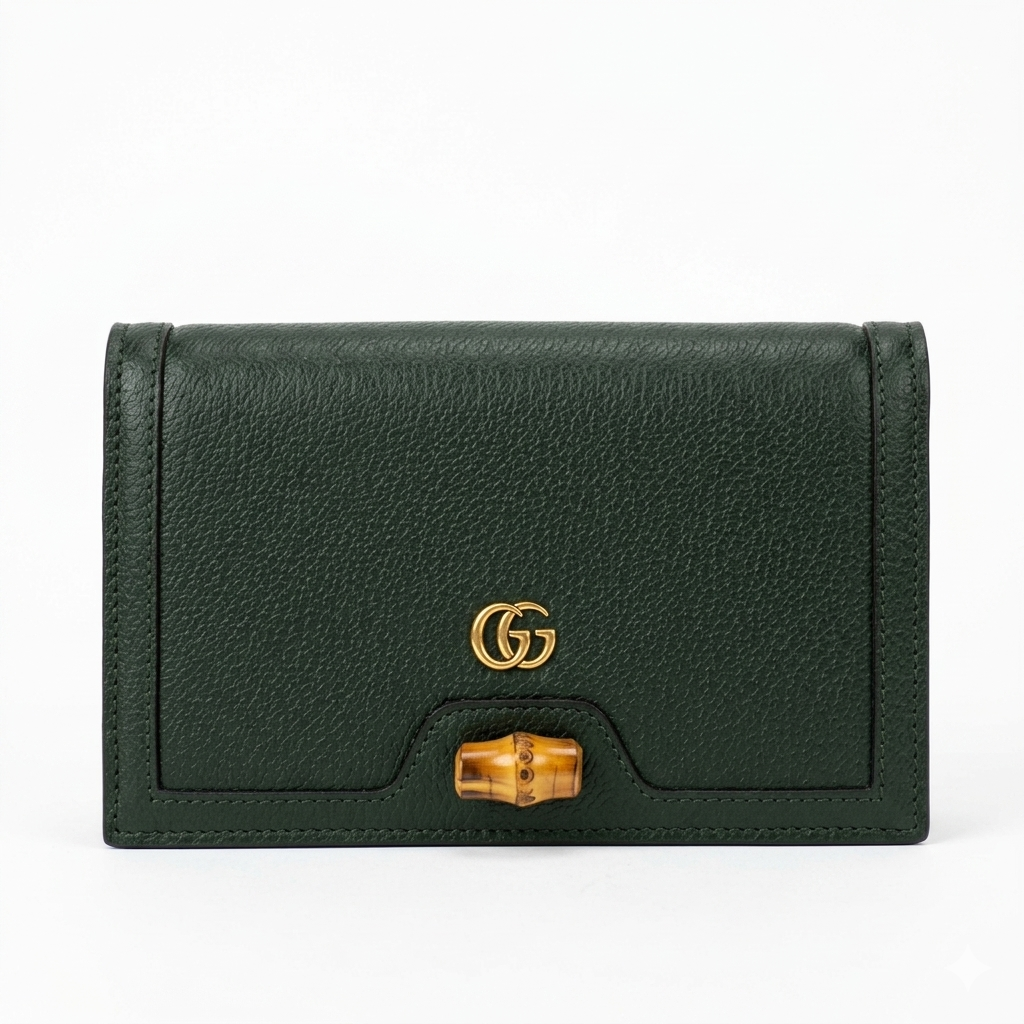 Gucci Bamboo 1947 Leather Wallet on Chain – Premium Luxury Clutch Collection