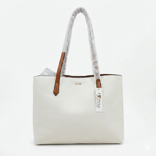 ALDO Large Tote Bag for Women – Elegant Shoulder Handbag with Spacious Interior