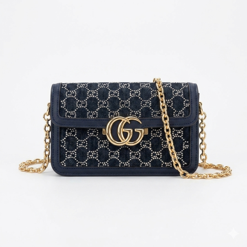 Gucci Marmont GG Supreme Shoulder Bag