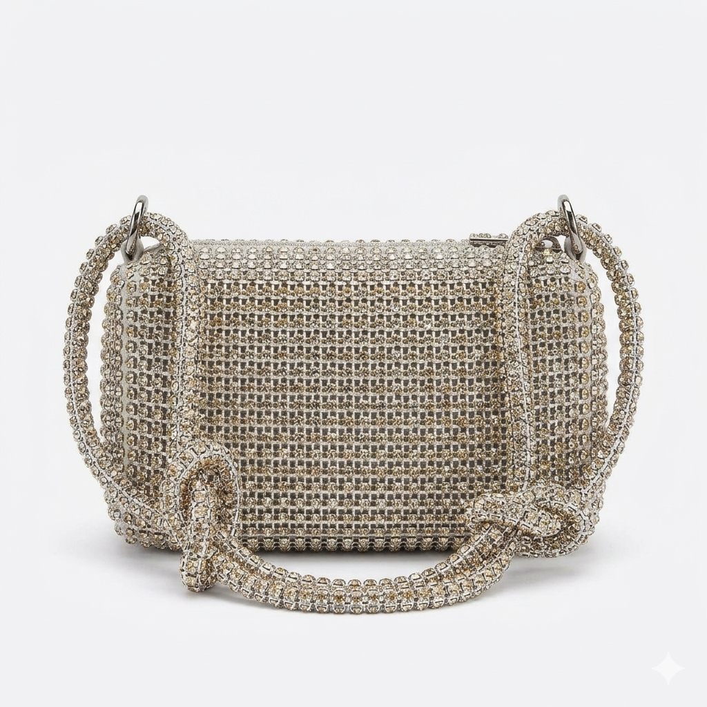 Elegant Rhinestone Embellished Evening Handbag Collection