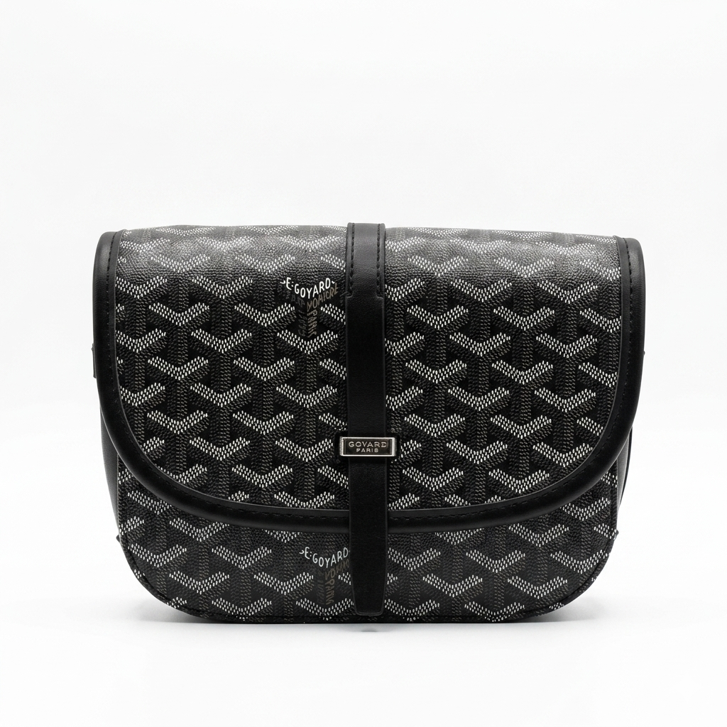 Goyard Belvedere PM Messenger Bag – Luxury Goyardine Canvas Crossbody Collection