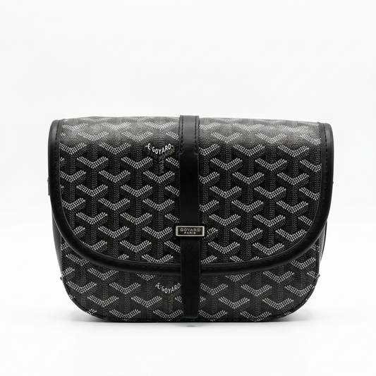Goyard Belvedere PM Messenger Bag – Luxury Goyardine Canvas Crossbody Collection