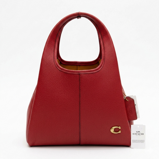 Red Coach Lana Shoulder Bag