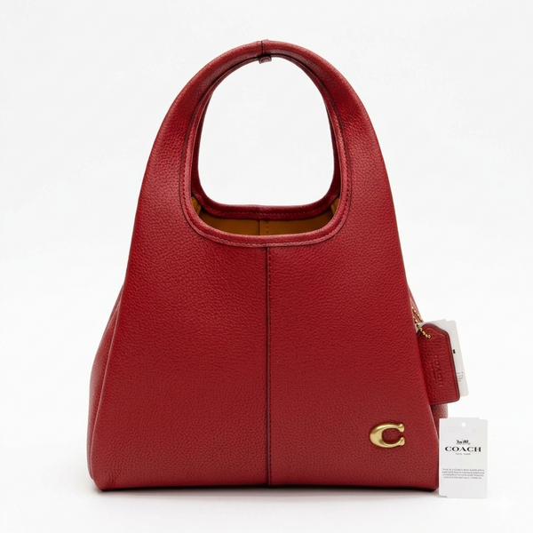 Red Coach Lana Shoulder Bag