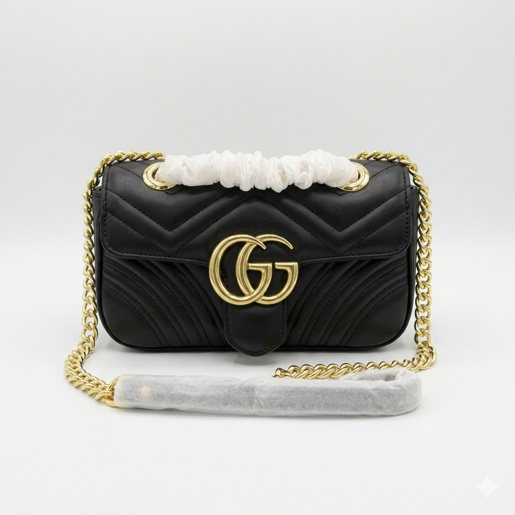 Luxury Quilted Chain Crossbody Bag | Gucci Bag