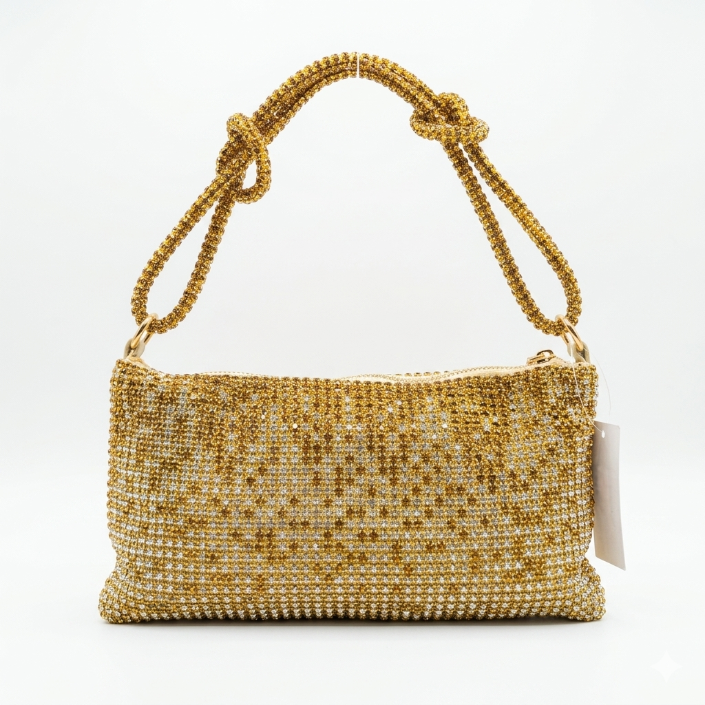 Elegant Rhinestone Embellished Evening Handbag Collection