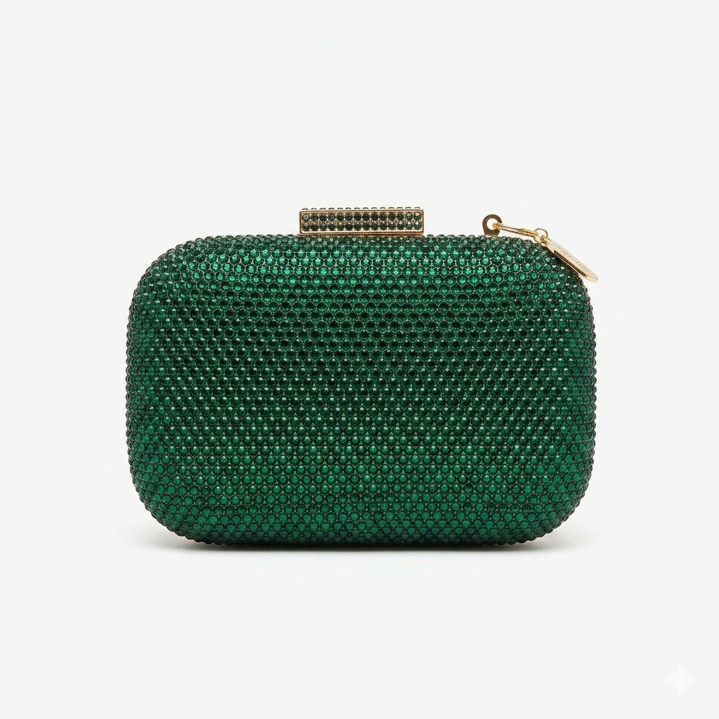 Crystal Encrusted Luxury Clutch