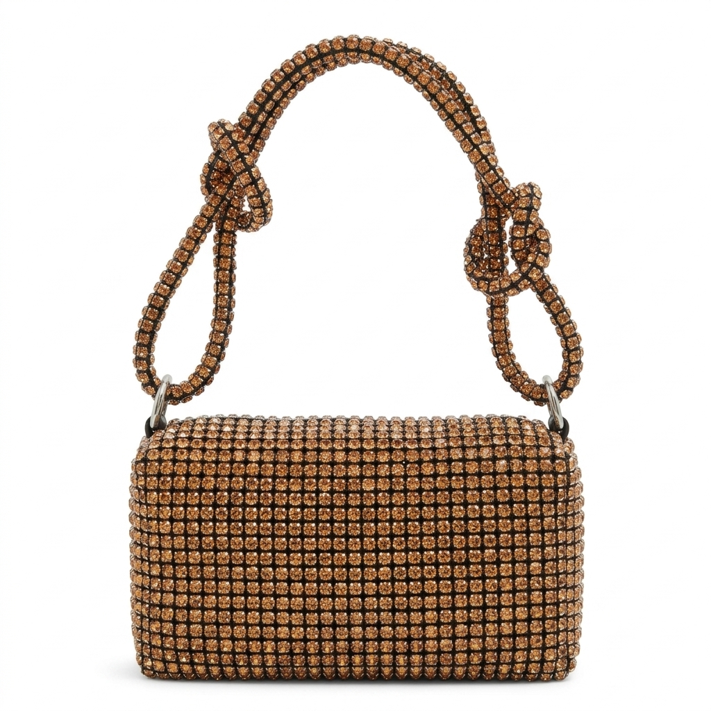 Elegant Rhinestone Embellished Evening Handbag Collection