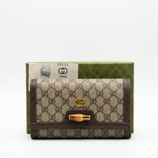 Gucci Bamboo Monogram Canvas Mini Bag & Wallet Collection - Luxury GG Supreme