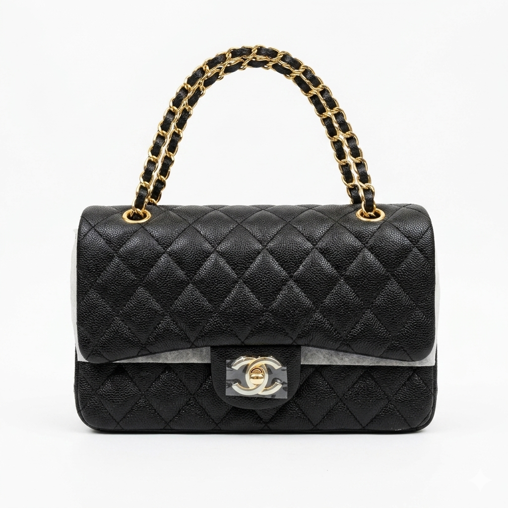 Chanel Quilted Flap Bag with Top Handle – Premium Luxury Handbag for Women