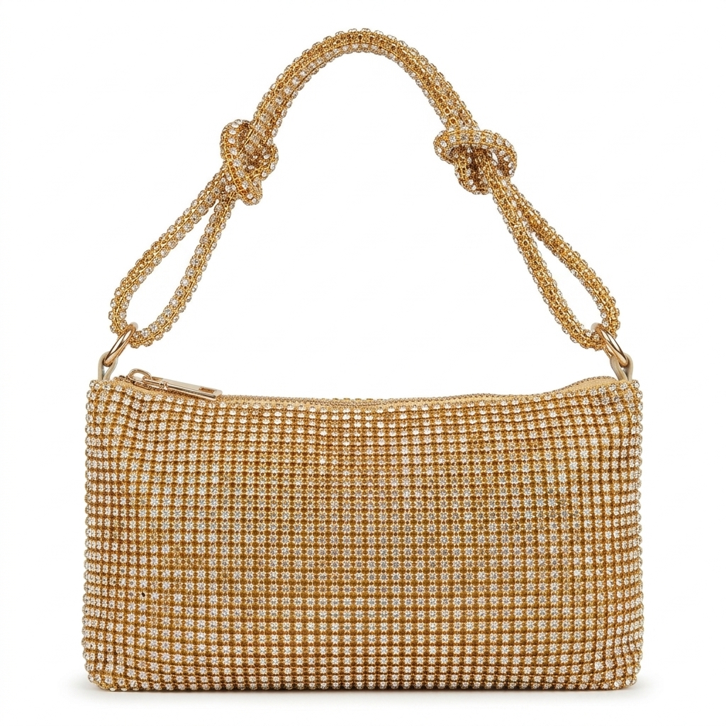 Elegant Rhinestone Embellished Evening Handbag Collection