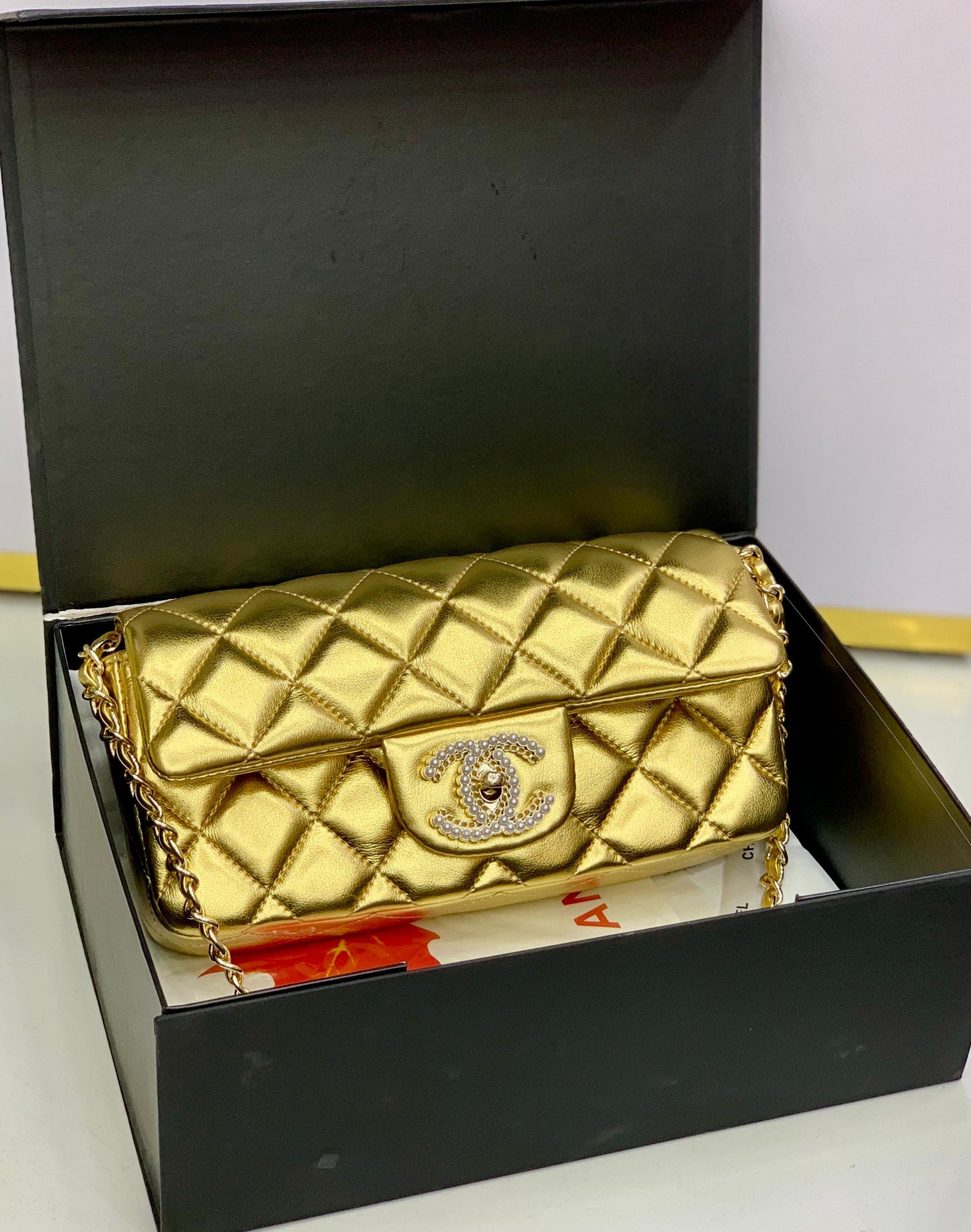 Luxury Quilted Chain Shoulder Bag
