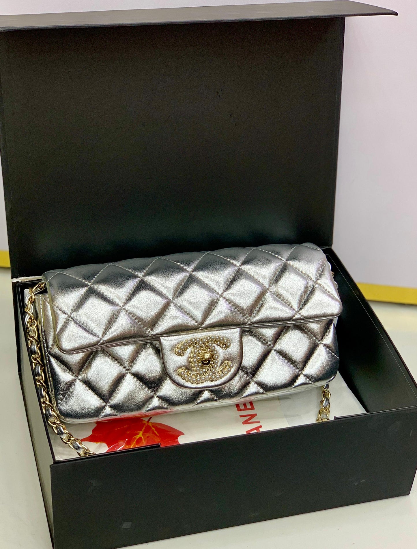 Luxury Quilted Chain Shoulder Bag
