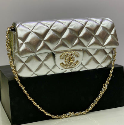 Luxury Quilted Chain Shoulder Bag
