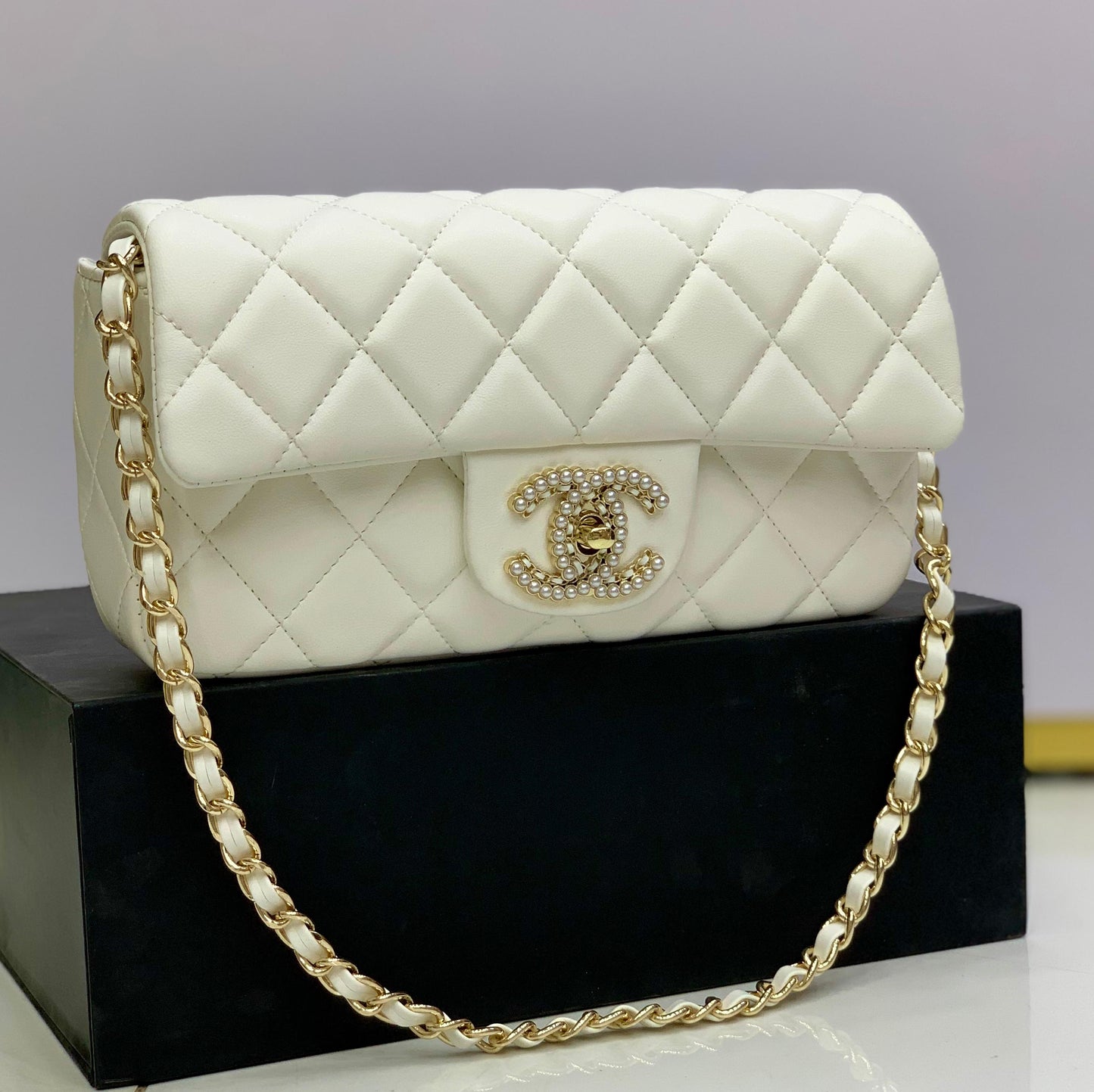 Luxury Quilted Chain Shoulder Bag