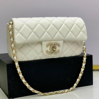 Luxury Quilted Chain Shoulder Bag