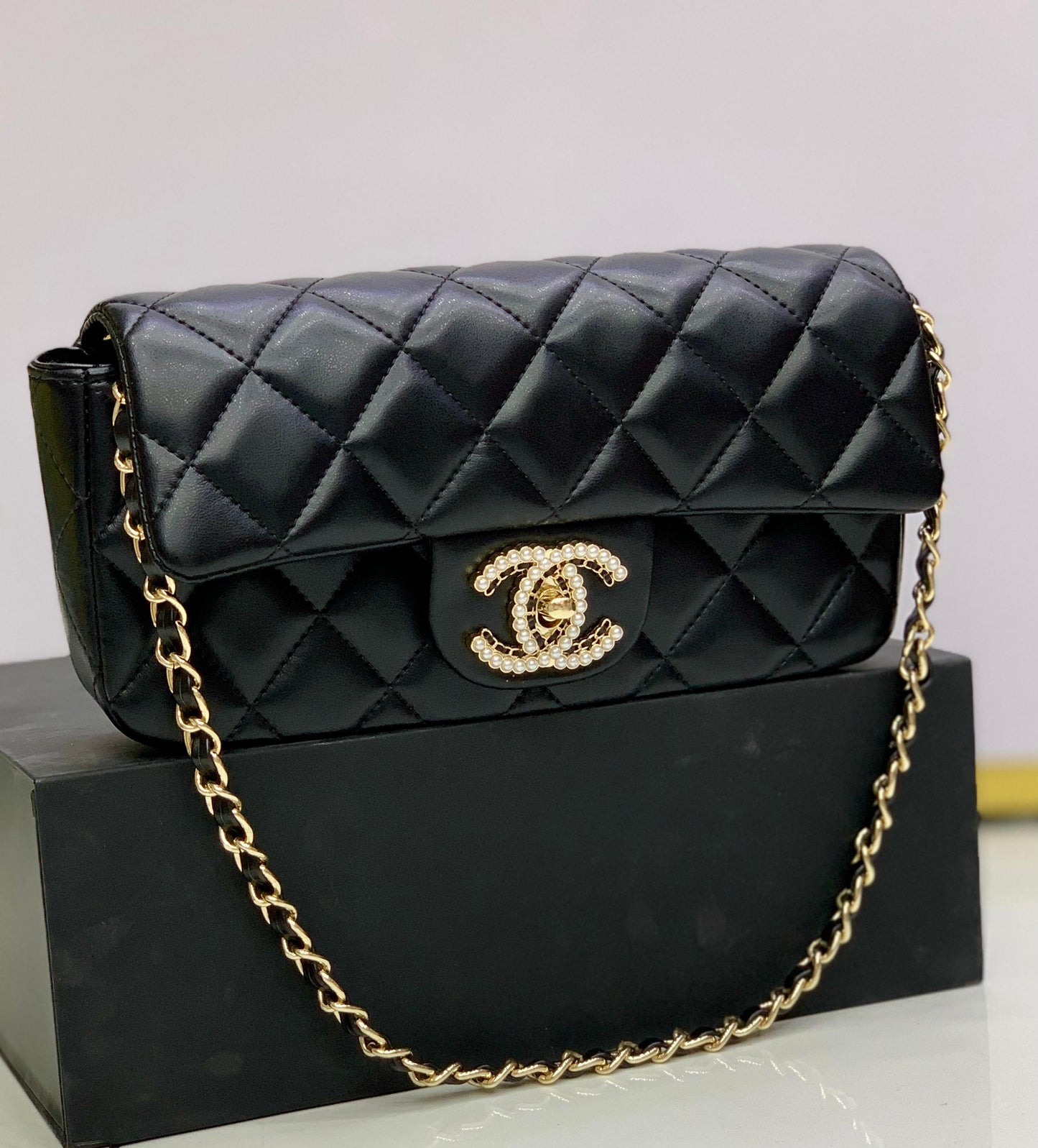 Luxury Quilted Chain Shoulder Bag