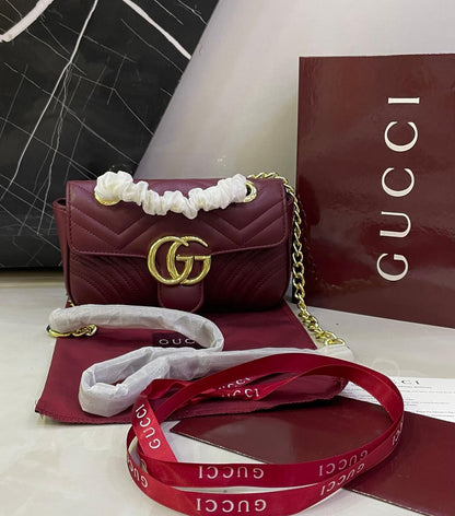 Luxury Quilted Chain Crossbody Bag | Gucci Bag