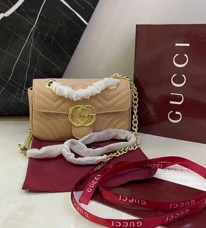 Luxury Quilted Chain Crossbody Bag | Gucci Bag