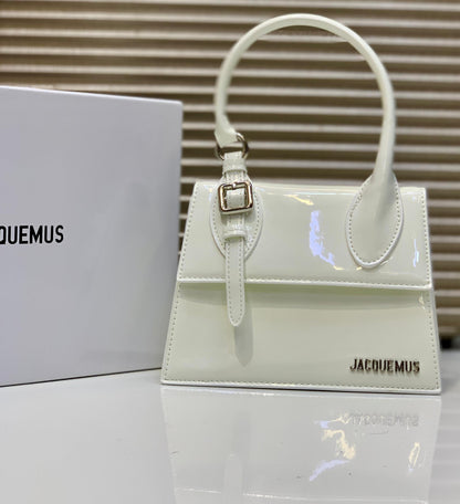 Elegant Glossy Mini Top Handle Bag for Women – Chic Fashion Handba