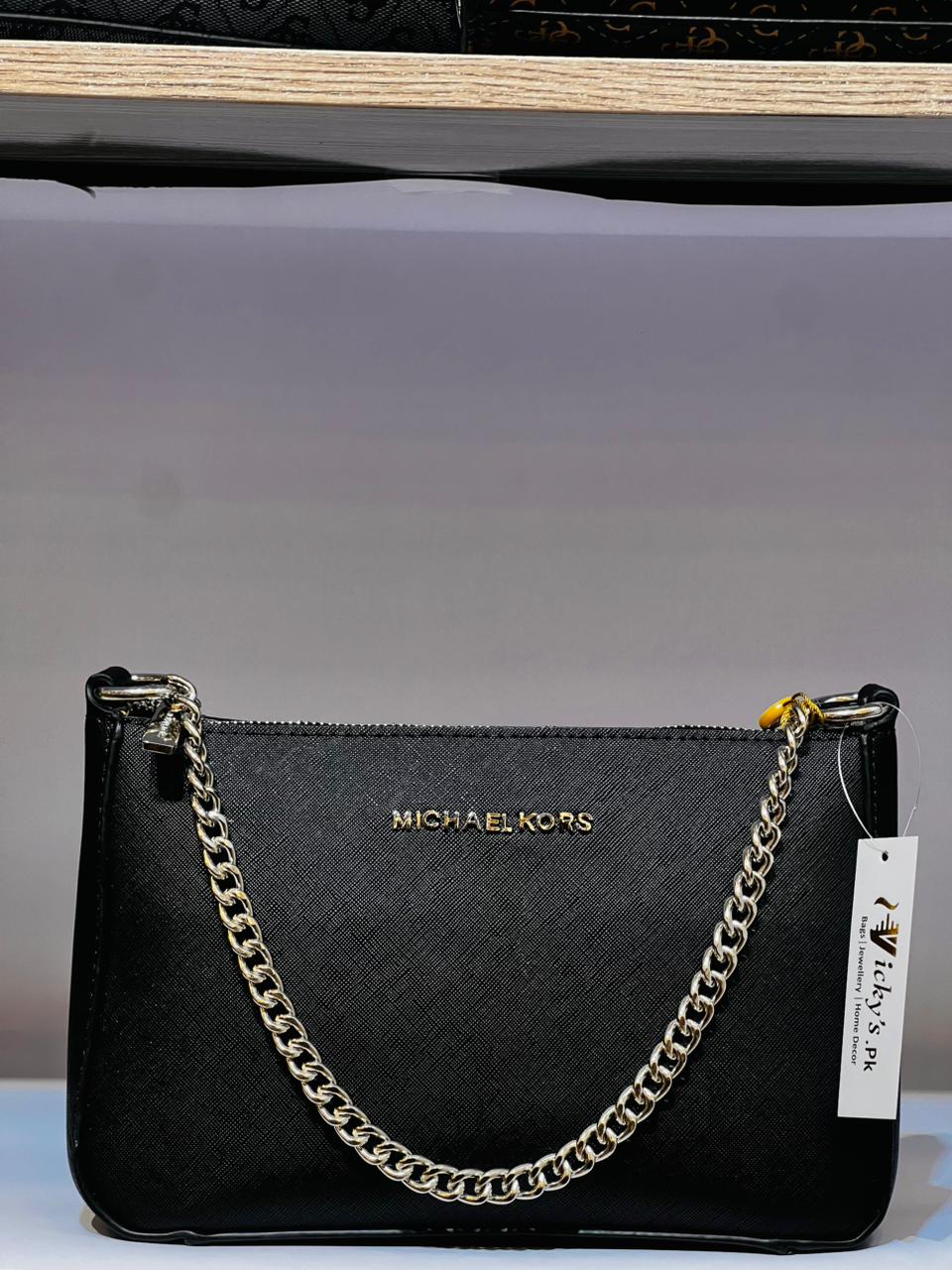 Michael Kors MK Signature Chain Shoulder Bag for Women – Premium Designer Style Handbag