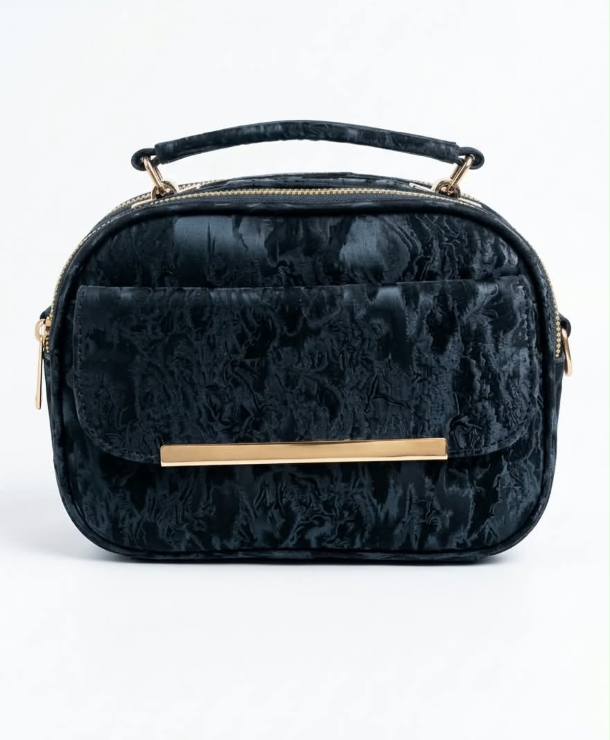 Double Zip Carry Bag - Premium Stylish Everyday Handbag