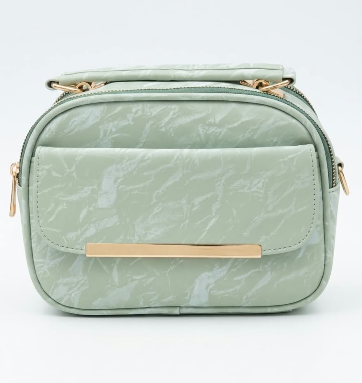 Double Zip Carry Bag - Premium Stylish Everyday Handbag