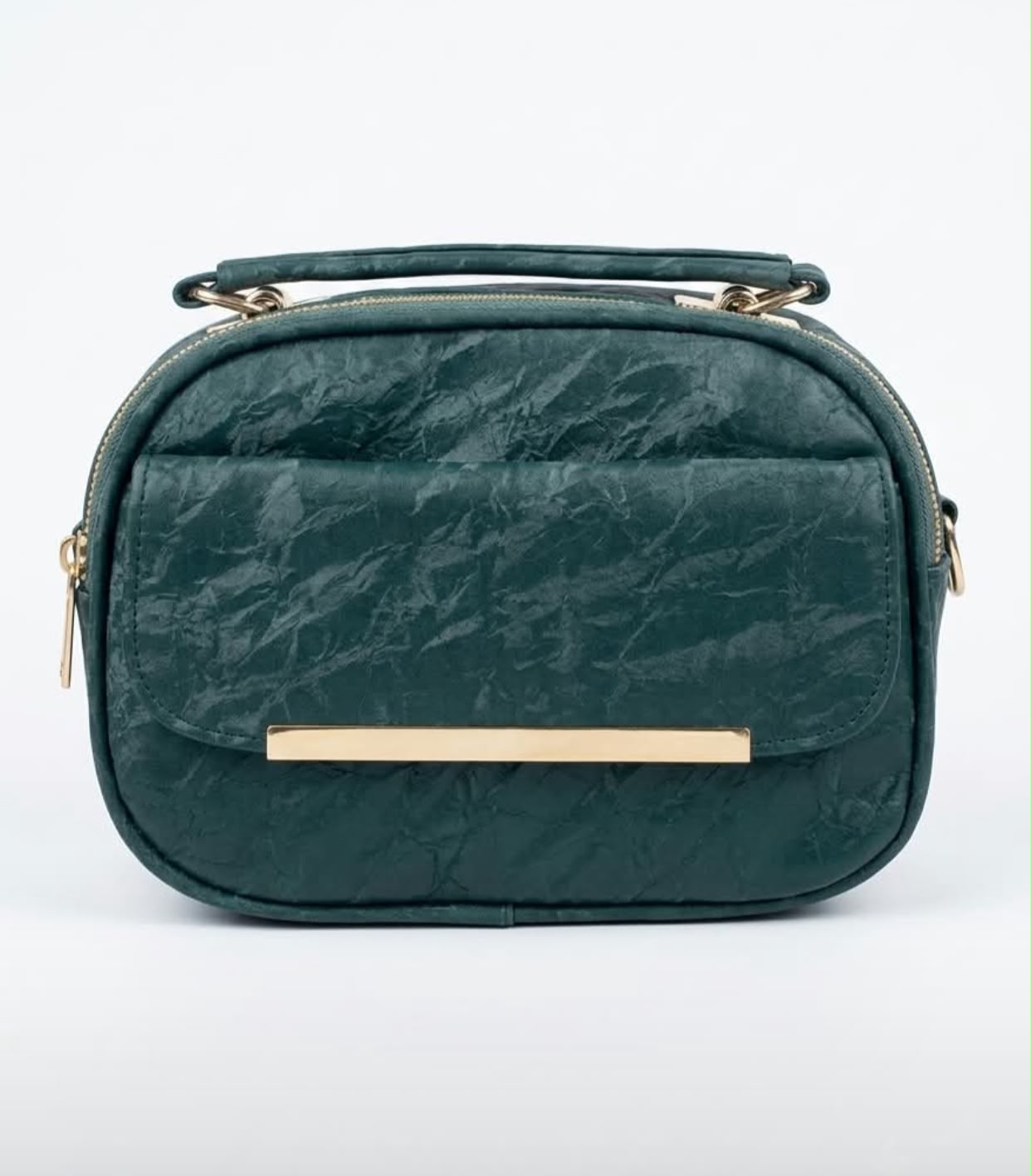 Double Zip Carry Bag - Premium Stylish Everyday Handbag